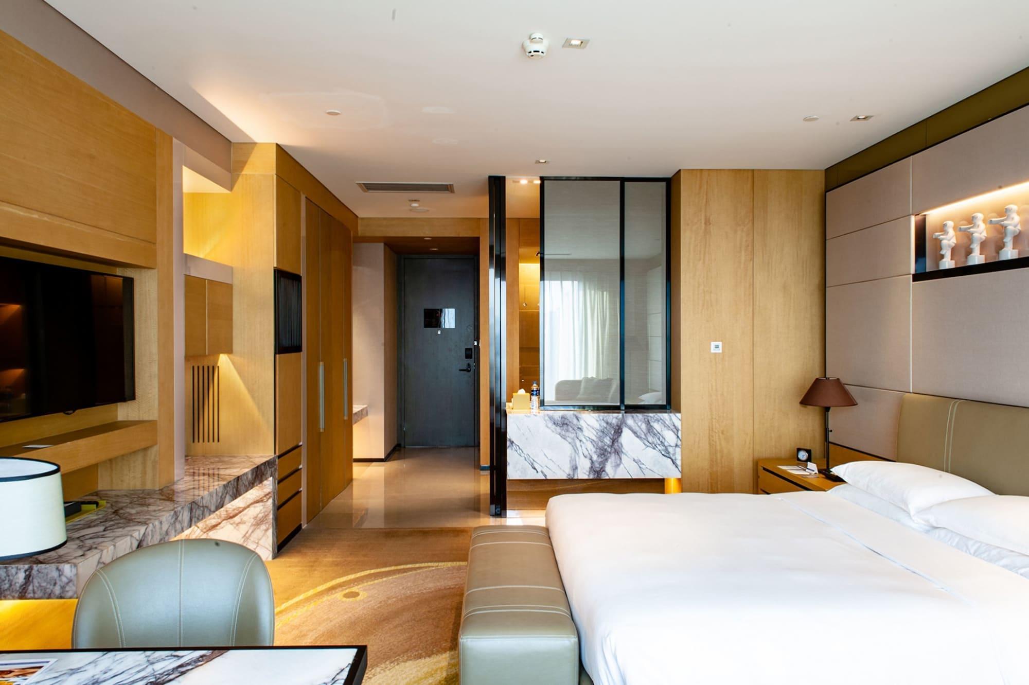 Hotel Hyatt Regency Tianjin East Exterior foto