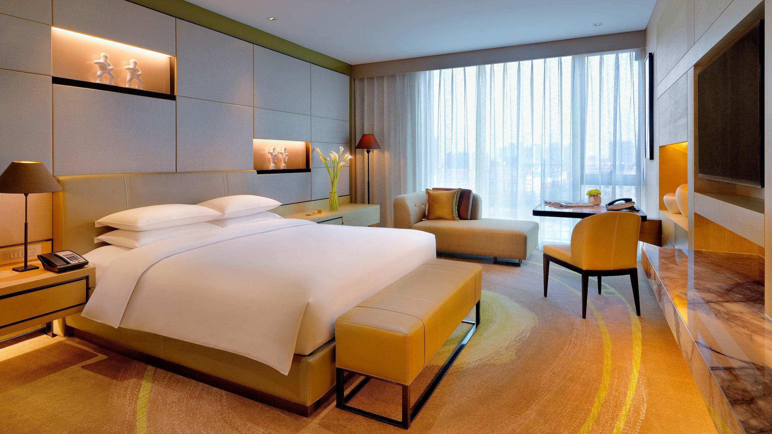 Hotel Hyatt Regency Tianjin East Exterior foto