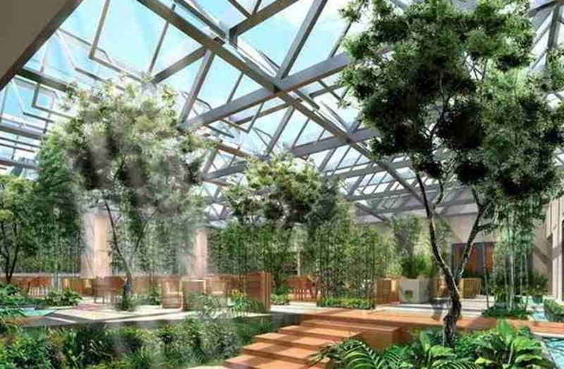 Hotel Hyatt Regency Tianjin East Exterior foto