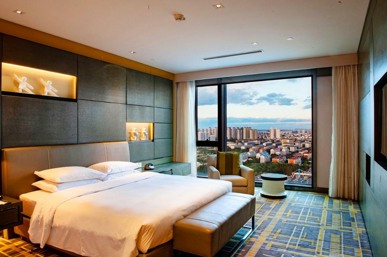 Hotel Hyatt Regency Tianjin East Exterior foto